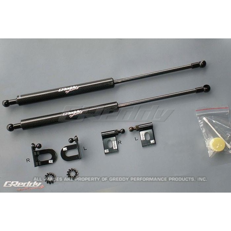 GReddy Engine Hood Lifter Kit | 2008-2011 Mitsubishi Evo X (18530101)