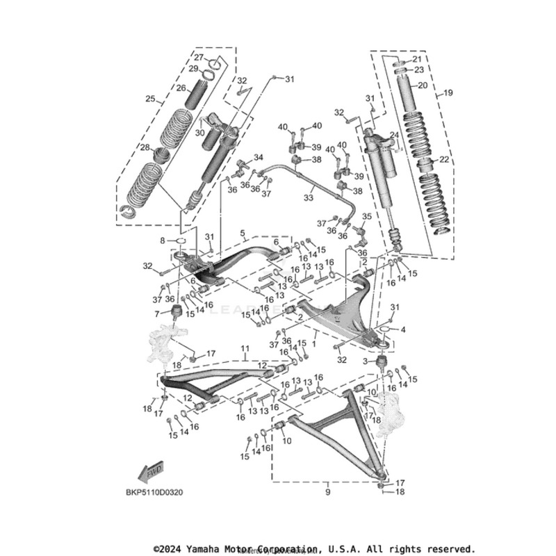 Front Lower Arm by Yamaha