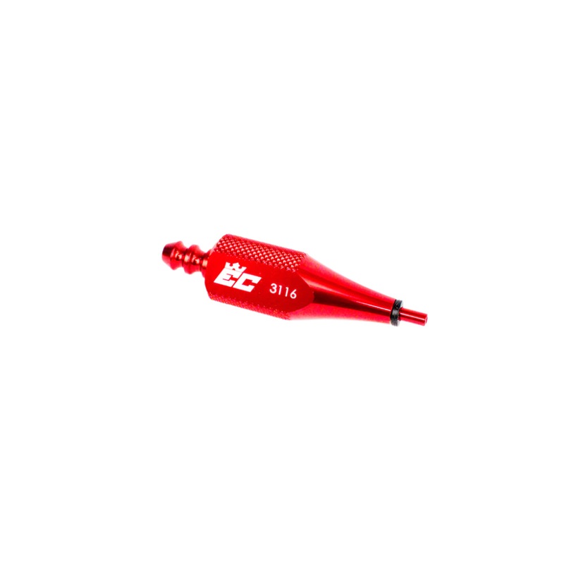 Aluminum Popoff Gauge Fitting End