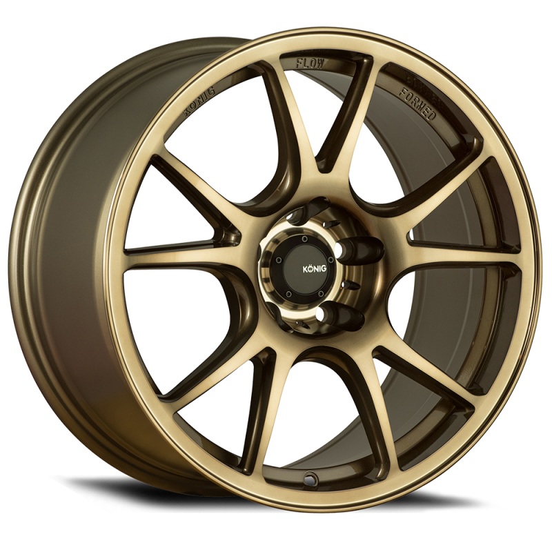 Konig Freeform 15×7.5 4×100 ET35 Radium Bronze