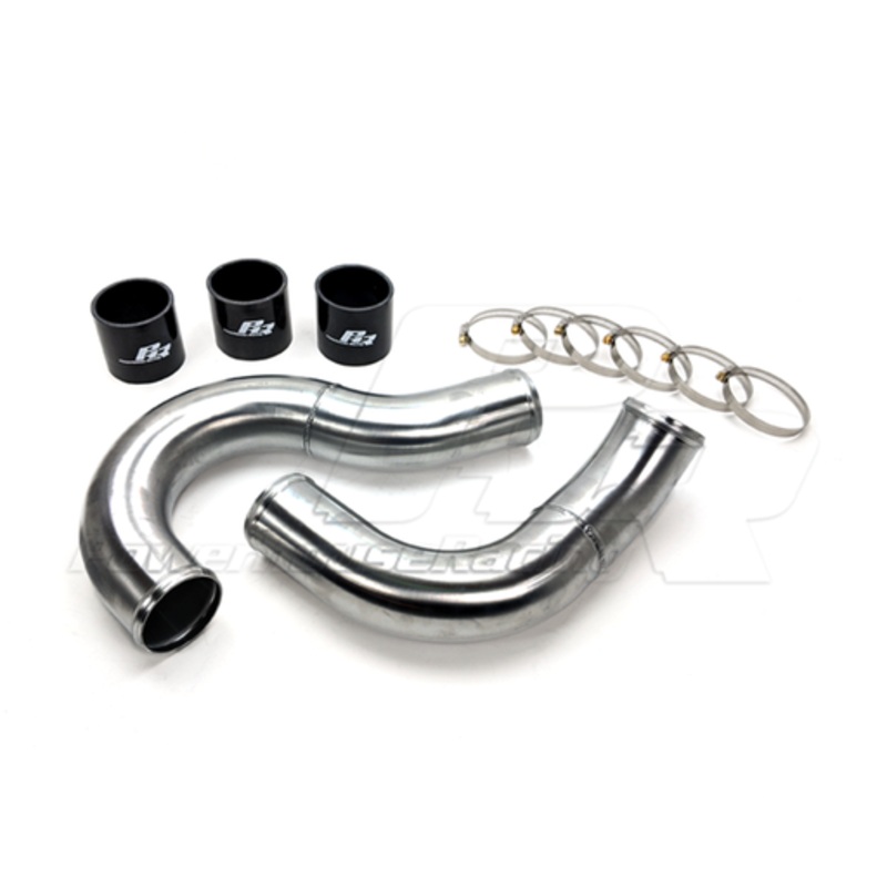 PHR 3.0″ Hot Side Intercooler Pipe Kit for SC300For V50 ManifoldWrinkle Black Powder Coat
