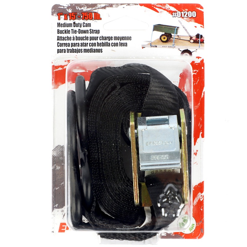 1 x 15  750 lb. Cam Buckle Strap