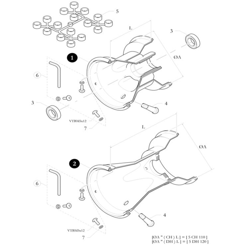 6. 10.6191.00 Birel Bead Lock Kit