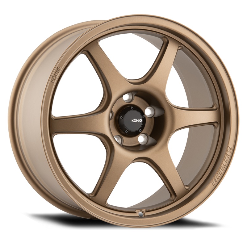 KONIG Hexaform Wheel – 18×8.5 +43 | 5×108 | Matte Bronze