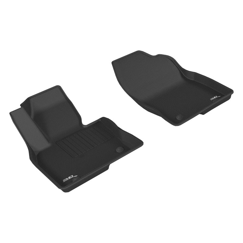 3D MAXpider 2016-2019 Mazda CX-9 Kagu 1st Row Floormat – Black