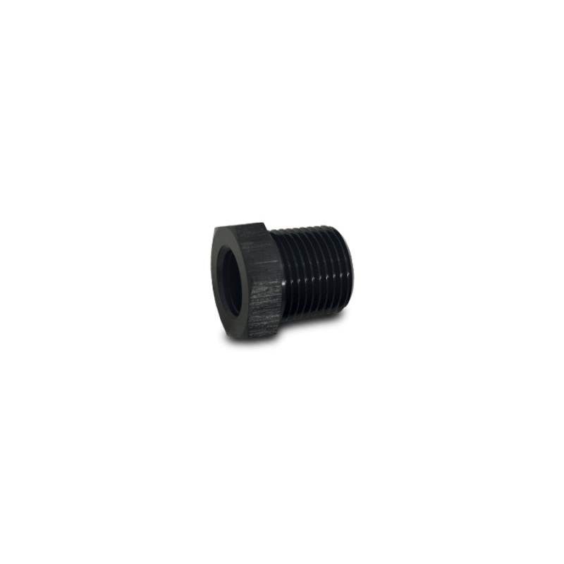 Vibrant 1/8in NPT Female to 3/8in NPT Male Pipe Reducer Adapter Fitting