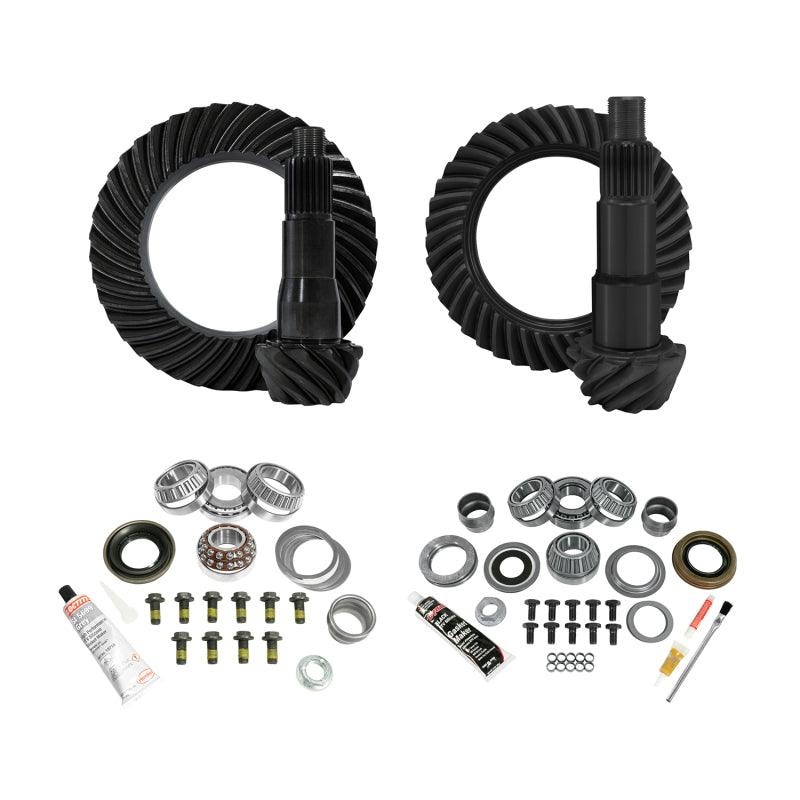 Yukon Complete Gear and Kit Pakage for JL Jeep Non-Rubicon w/ D35 Rear & D30 Front – 4:56 Gear Ratio