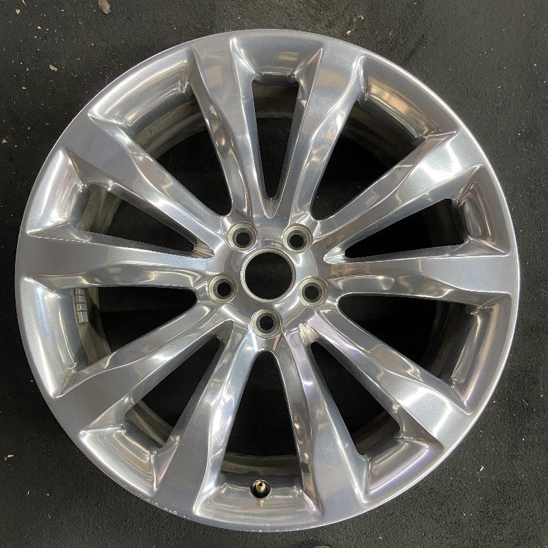 20″ 300 15-22 20×8 alloy 10 spoke flared spoke polished Original OEM Wheel Rim