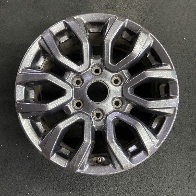 17″ RANGER 19-22 17×8 dark gray 6 spoke V spoke Original OEM Wheel Rim