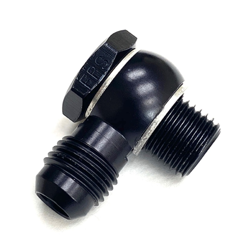 Fragola -3AN Male Banjo x 12mm x 1.5 – Black