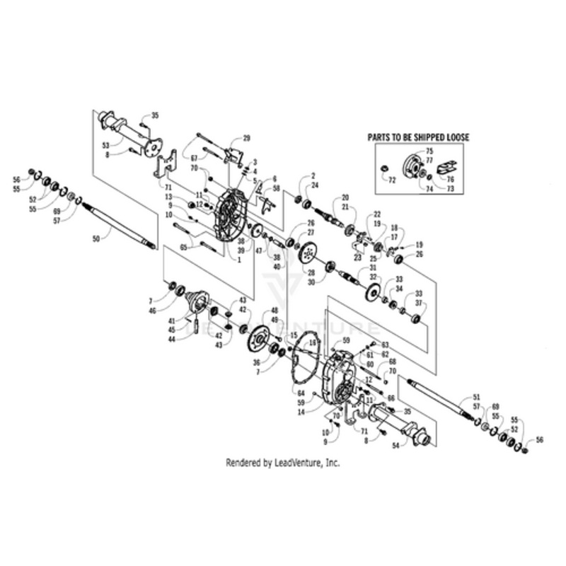 Input Shaft by Arctic Cat