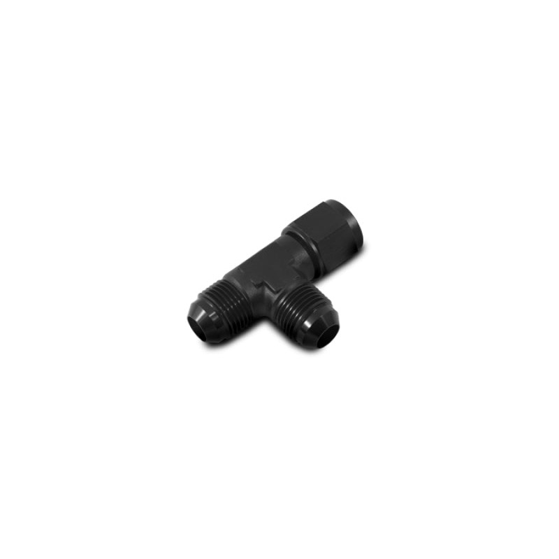 Vibrant -10AN Tee Fitting with Female -10AN Swivel