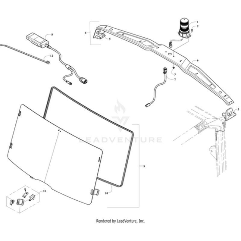 Light Rail Wing (Mod) 2436-668 by Arctic Cat