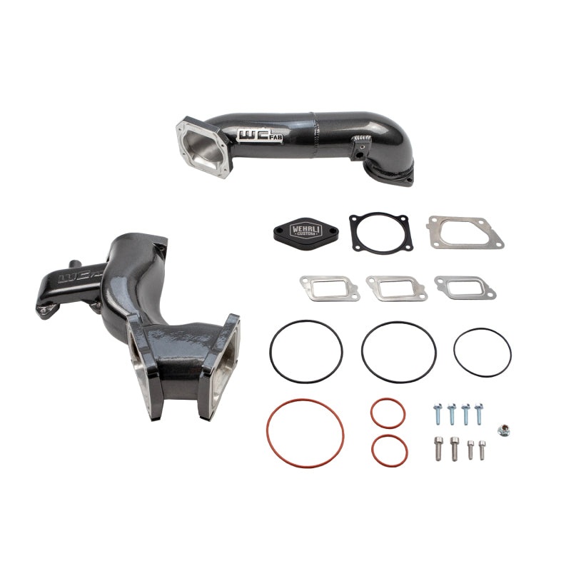 Wehrli 11-16 Chevrolet 6.6L LML Duramax High Flow Y-Bridge Kit – Sparkle Copper