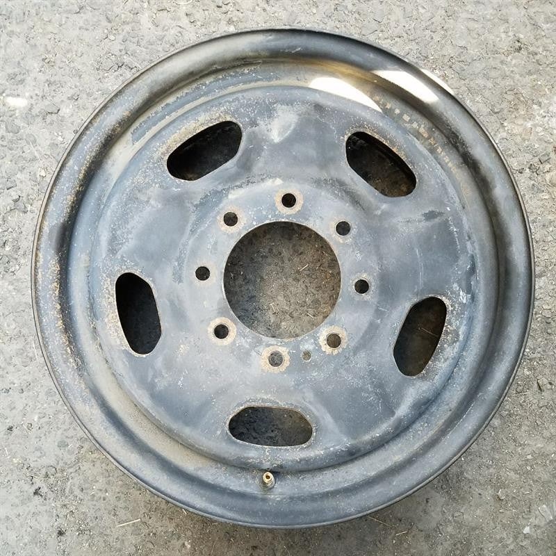 17″ FORD F250SD PICKUP 11-12 17×7.5 SRW TPMS 5 spoke steel spare black Original OEM Wheel Rim