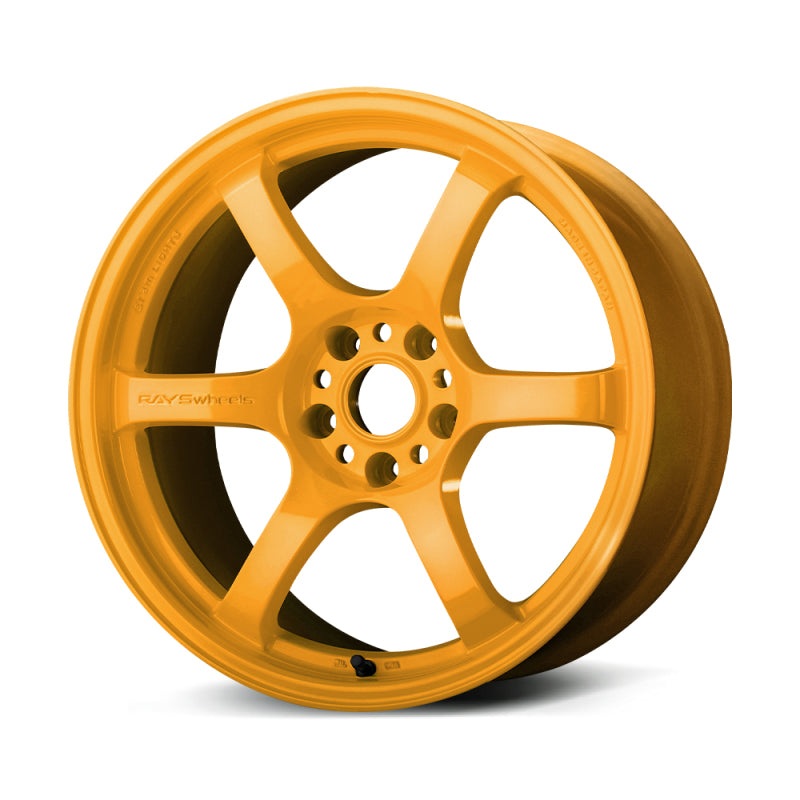 Gram Lights 57DR 18×10.5 +22 5-114.3 Mach Yellow
