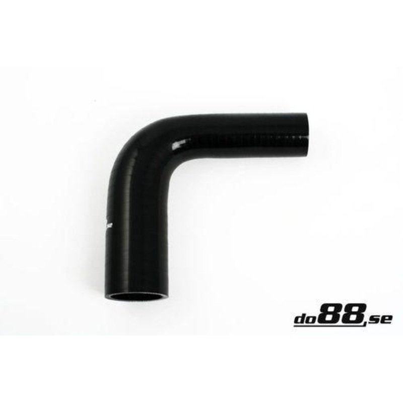 Silicone Hose Black 90 degree 1 – 1,375” (25 – 35mm)