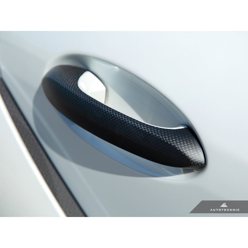 AutoTecknic Carbon Fiber Door Handle Trims – A90 Supra 2020