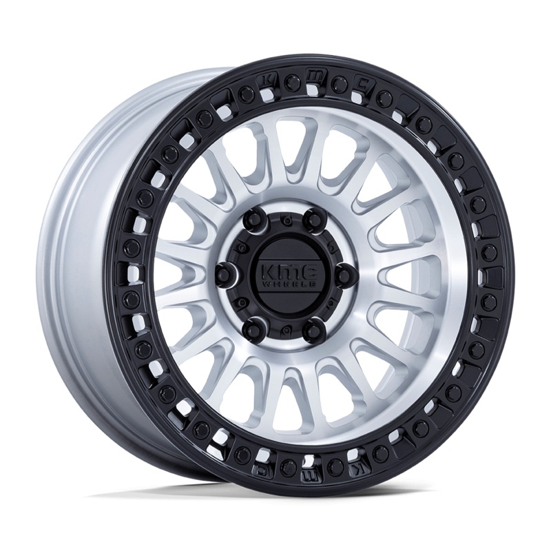 KMC Wheels KM552 IMS 18″ 8×165.1 Machined W/ Black Lip