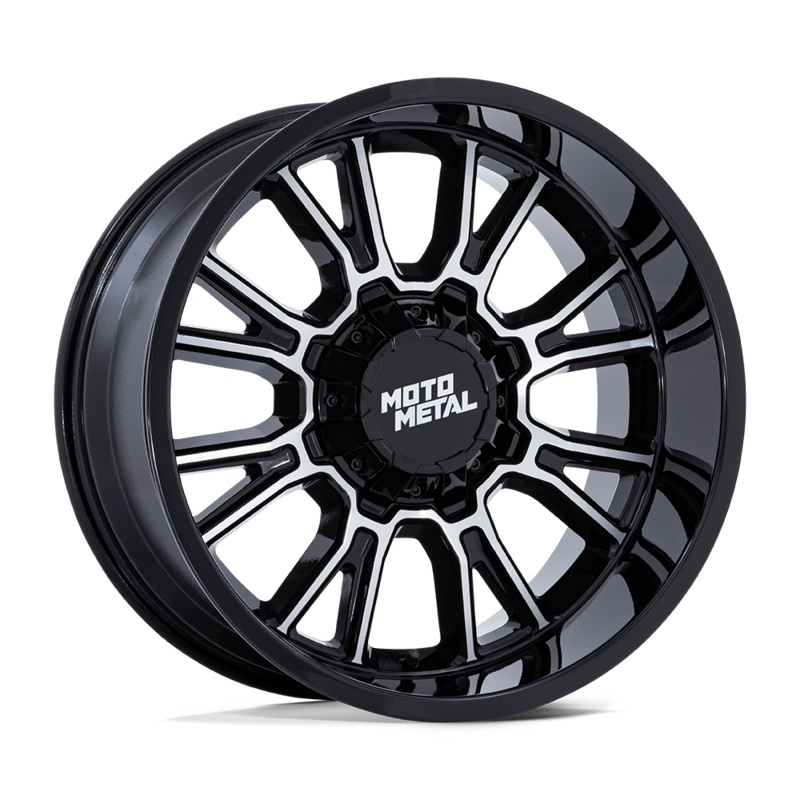 Moto Metal Wheels MO810 Legacy 17″ 8×170 Gloss Black Machined