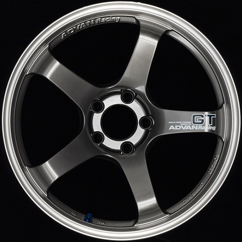 Advan GT 18×9.5 +45 5-114.3 Machining & Racing Metal Black Wheel