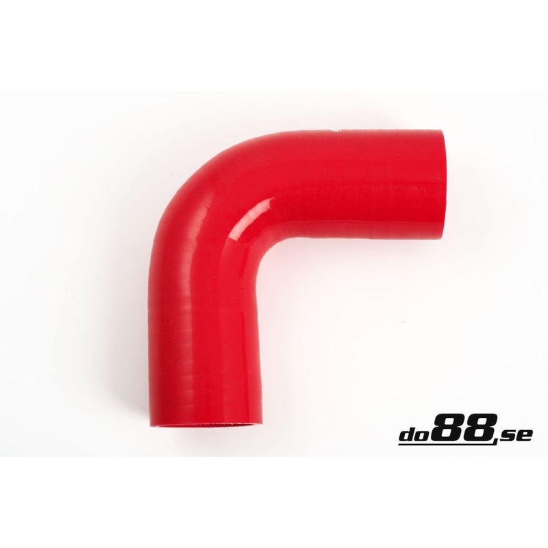 Silicone Hose Red 90 degree 2” (51mm)