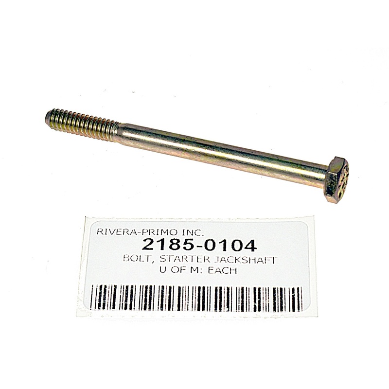 Bolt, Starter Jackshaft 1/4-20 x 3.25″ Course Thread – 1989-“93 Application, Use w/ B4X, Brute IV or Brute V