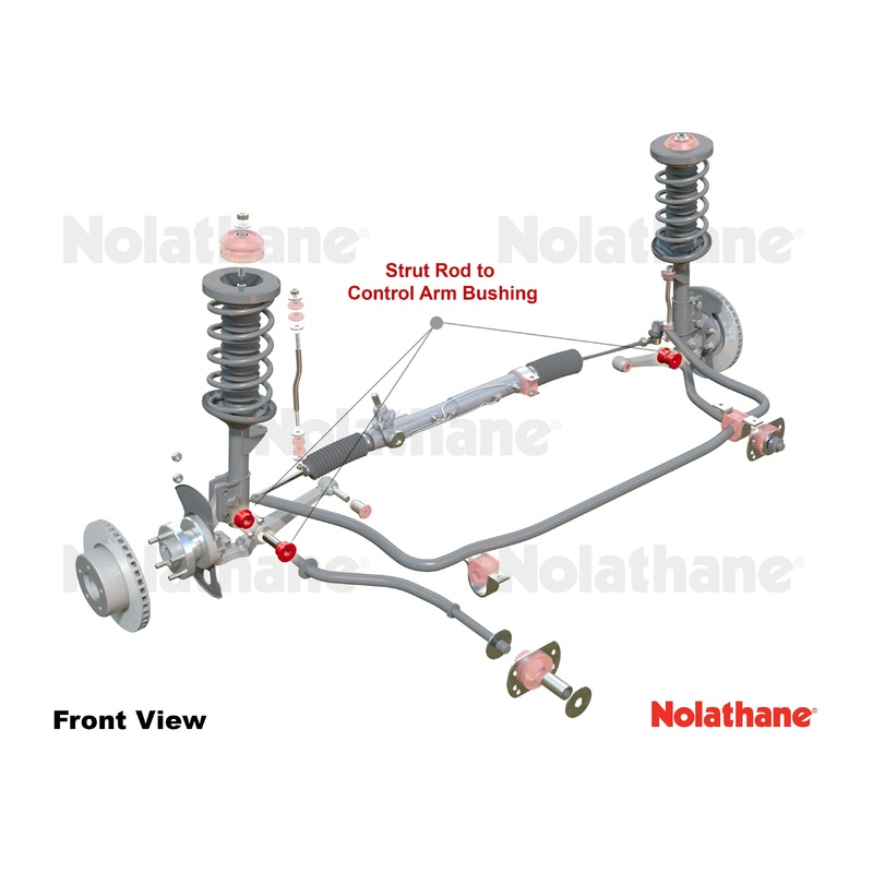 Nolathane Front Strut Rod – To Control Arm Bushing Kit | 2004 Pontiac GTO (REV020.0002)