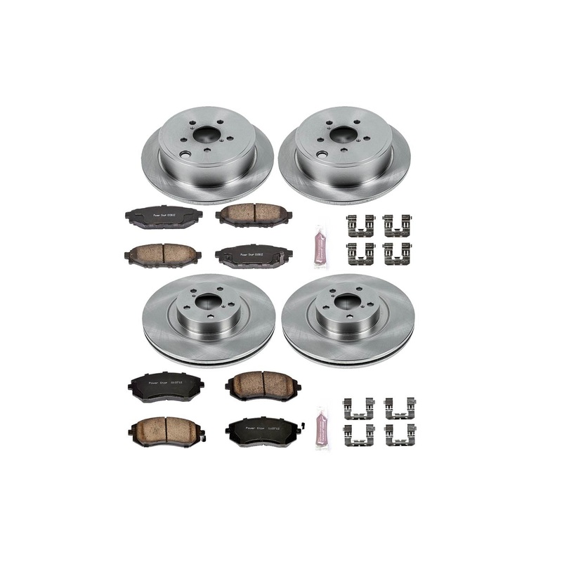 Power Stop 09-10 Subaru Forester Front & Rear Autospecialty Brake Kit | KOE4077