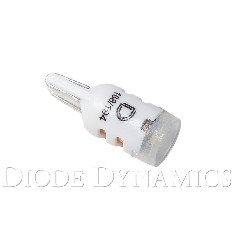 194 LED Bulb HP5 LED Cool White Short Single Diode Dynamics