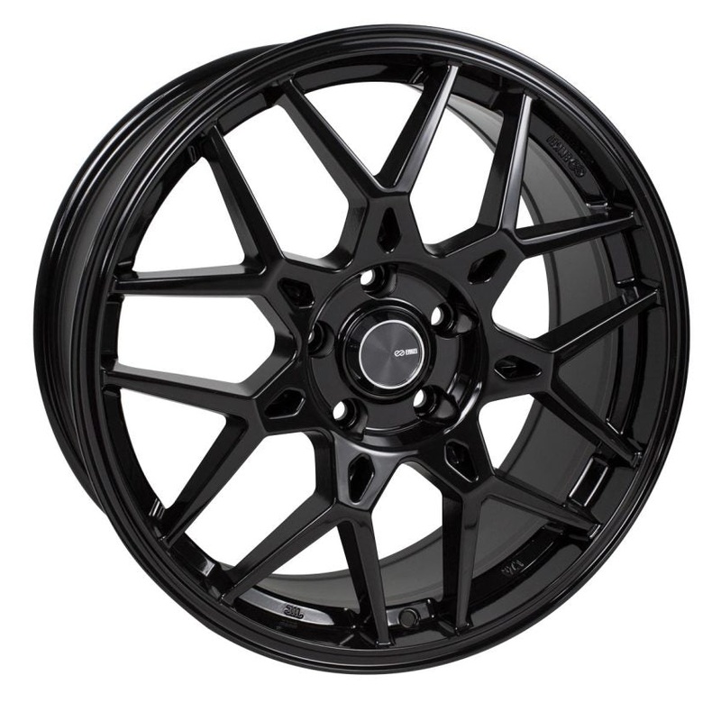 Enkei PDC 18×8 5×100 45mm Offset 72.6mm Bore Black Wheel