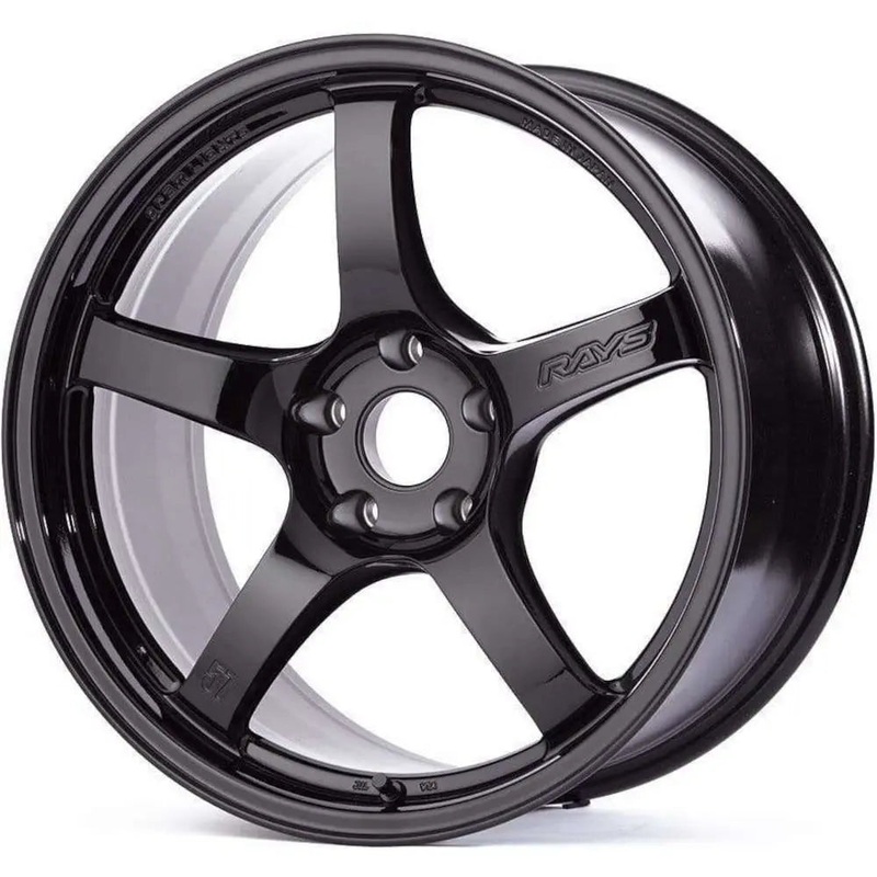 Gram Lights 57CR 19X9.5 +25 5-114.3 – Semi Gloss Black | WGCR425EH
