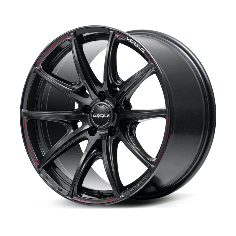 Versus VV25R 19×8.5 / +36 ET / 5×114.3 – Glass Black + Rap