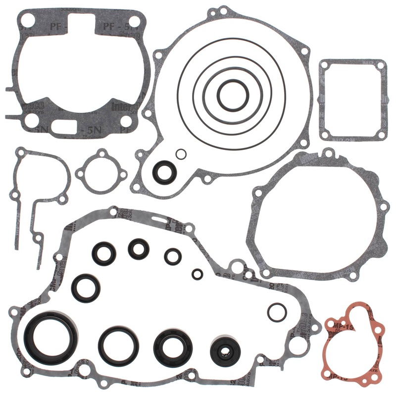 Vertex 811663 Gaskets 90-91 Yamaha YZ250 Complete Gasket Kit w/ Oil Seals