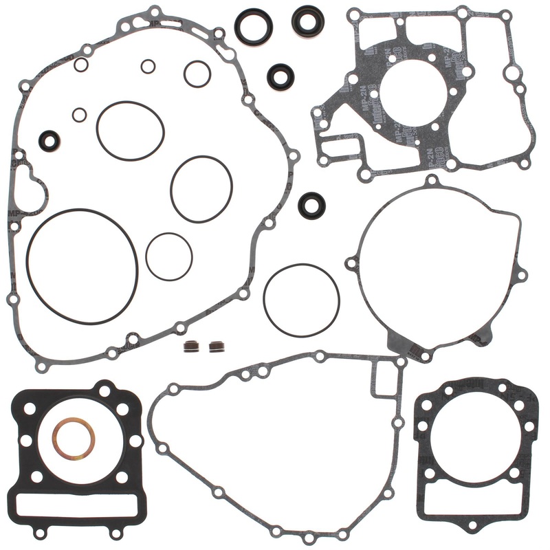 Vertex 811871 Gaskets 86-87 Kawasaki KLF300A Bayou Complete Gasket Kit w/ Oil Seals