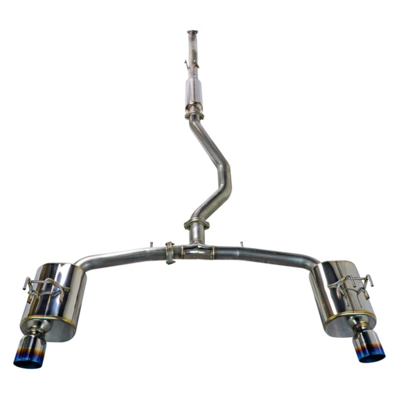 REMARK Cat-Back Exhaust (Burnt Tips) – 22+ Honda Civic (FE1)