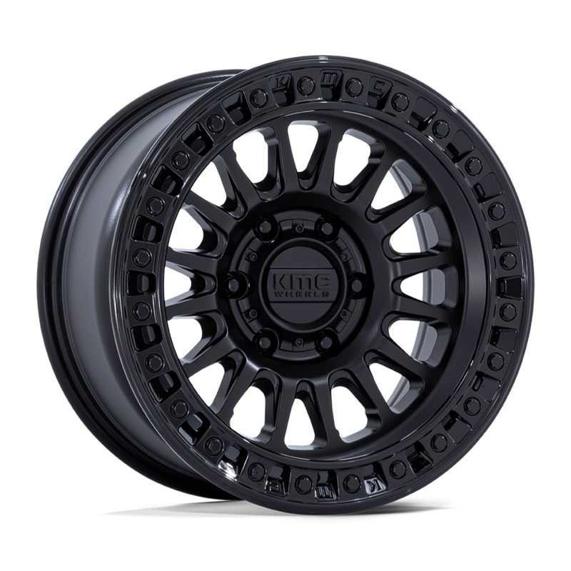 KMC Wheels KM552 IMS 18″ 6×135 Matte Black W/ Gloss Black Lip