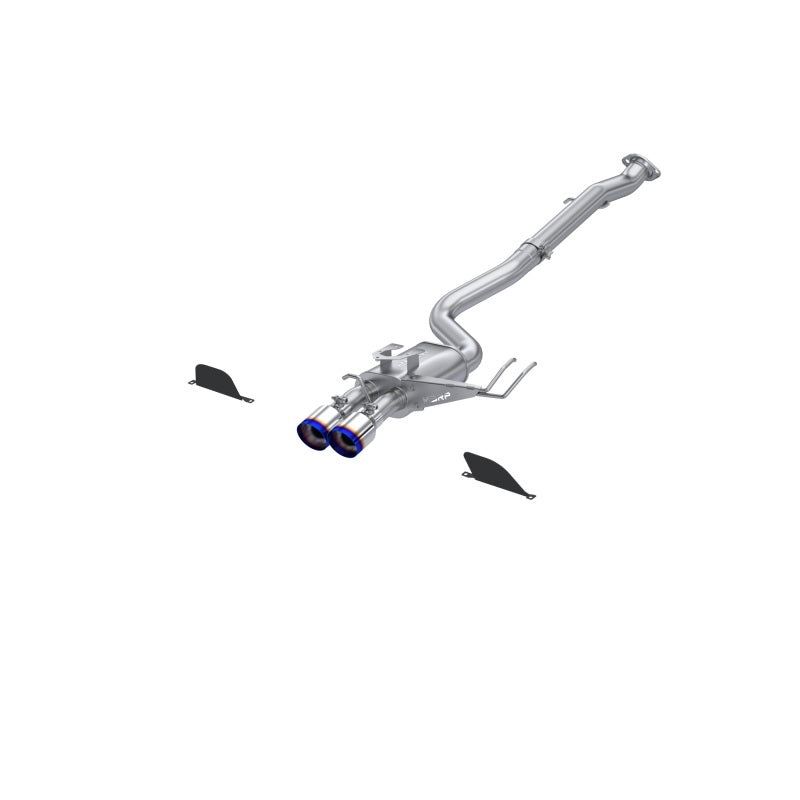 MBRP T304 SS 3.0″ Dual-Center Cat-Back Exhaust (Burnt End Tips) – 2023+ Toyota GR Corolla