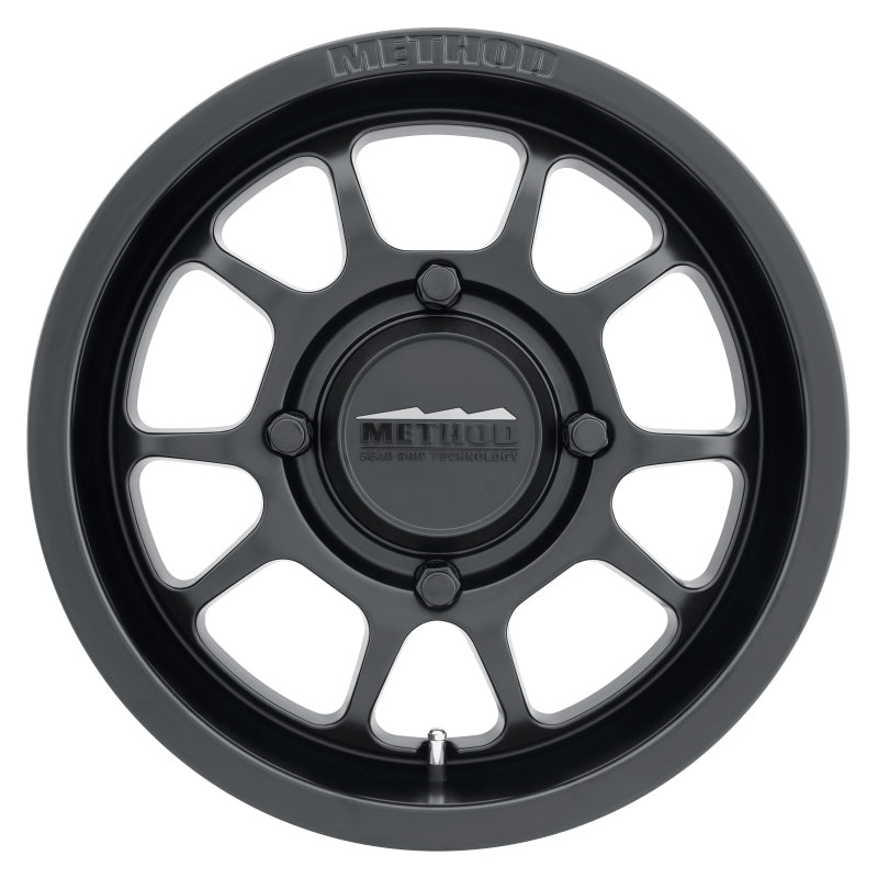 Method MR409 Bead Grip 15×7 / 4+3/13mm Offset / 4×156 / 132mm CB Matte Black Wheel