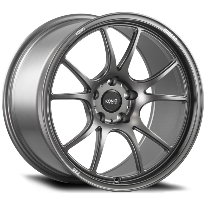 18×8.5 Konig F3S Satin Charcoal