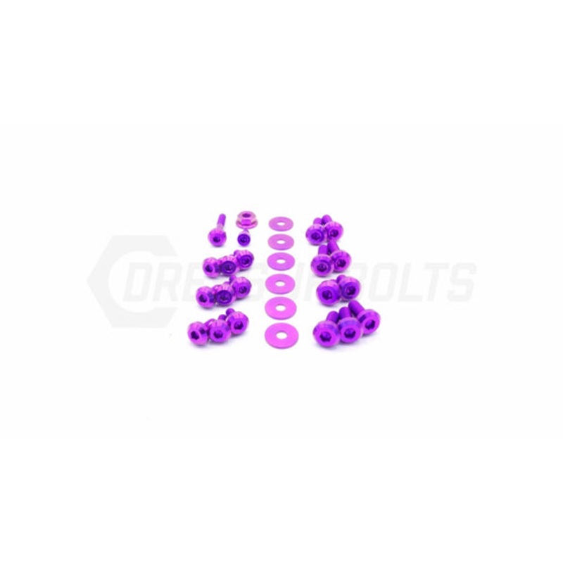 Dress Up Bolts 08-21 STI Stage 1 Titanium Hardware Engine Kit – Purple | SUB-016-Ti-PRP