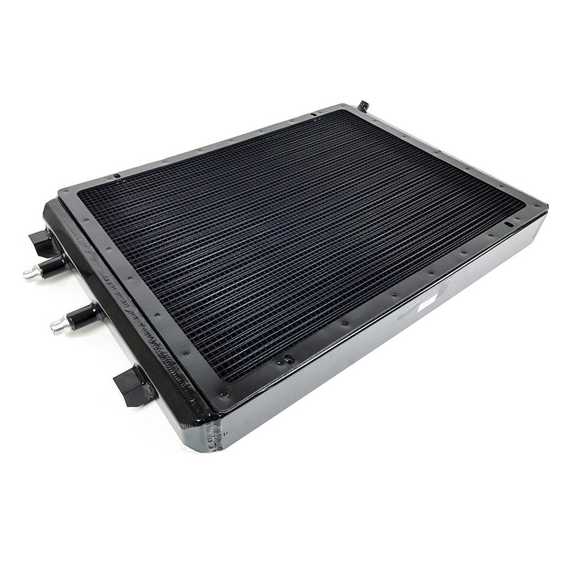 CSF F87N M2 Competition (S55) Front Mount Heat Exchanger w/Rock Guard – Black