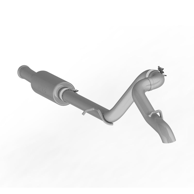 MBRP 2018 Jeep Wrangler JL 2.5in Single Rear Exit Cat Back Exhaust – T304
