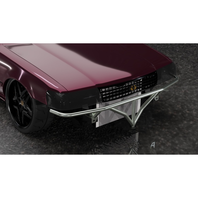 True Focus Fabrication – Toyota Cressida – Fourth Gen (1989 – 1992) – Standard Front Bash Bar